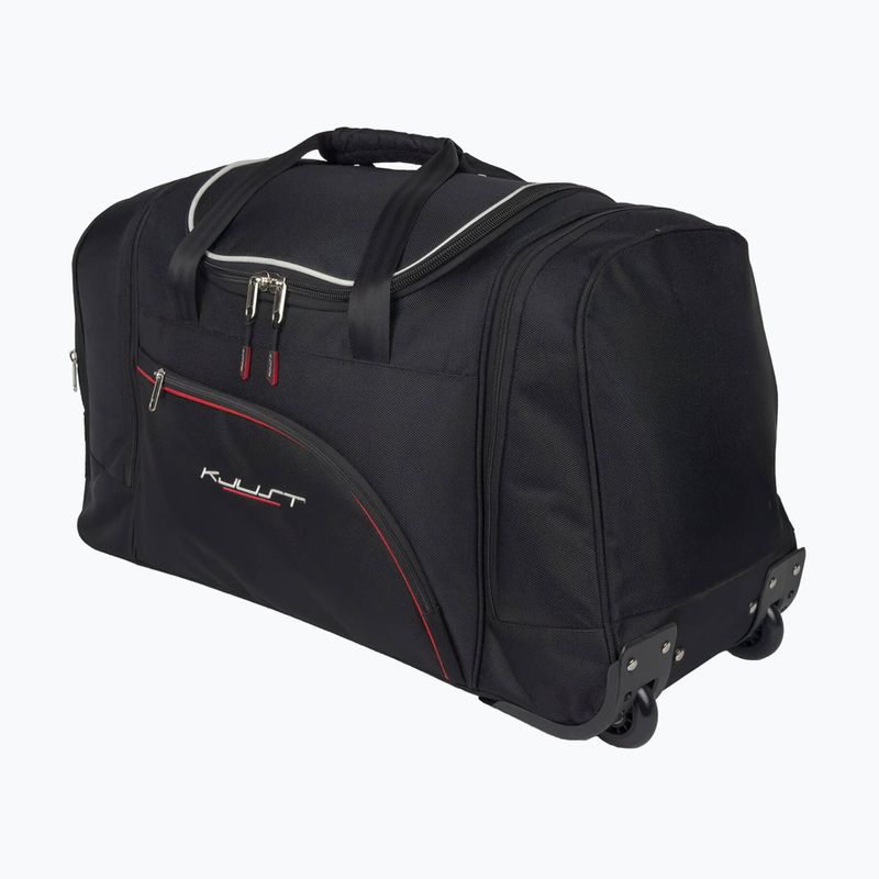 Set di borse per bagagliaio KJUST Renault Megane Coupé 2008-2016 4 pezzi nero. 3