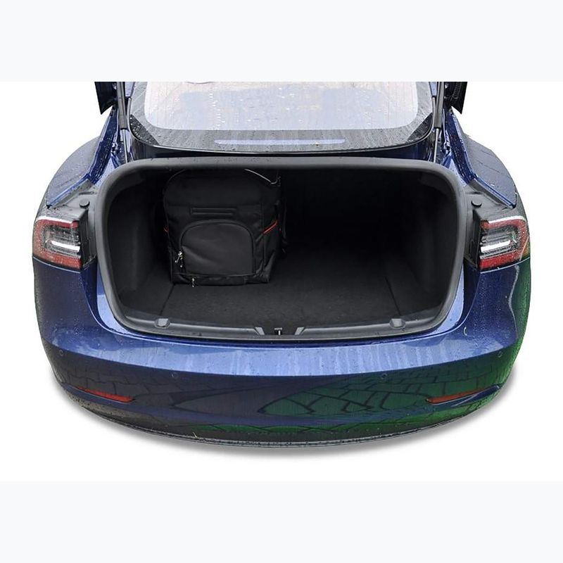 KJUST Tesla Model 3 2017-2023 set di borse da bagagliaio 5 pezzi nero. 16