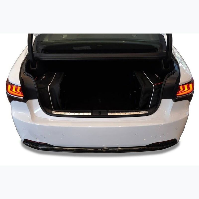 KJUST Lexus Ls 2017+ set di borse portabagagli 5 pezzi nero. 15