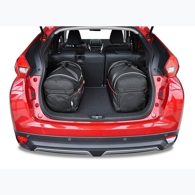 KJUST Mitsubishi Eclipse Cross 2017-2021 set di borse portabagagli 4 pezzi nero. 14