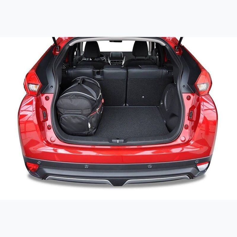 KJUST Mitsubishi Eclipse Cross 2017-2021 set di borse portabagagli 4 pezzi nero. 15