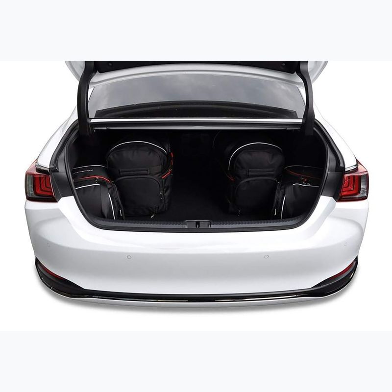 KJUST Lexus Es 2018+ set di borse portabagagli 7 pezzi nero. 16