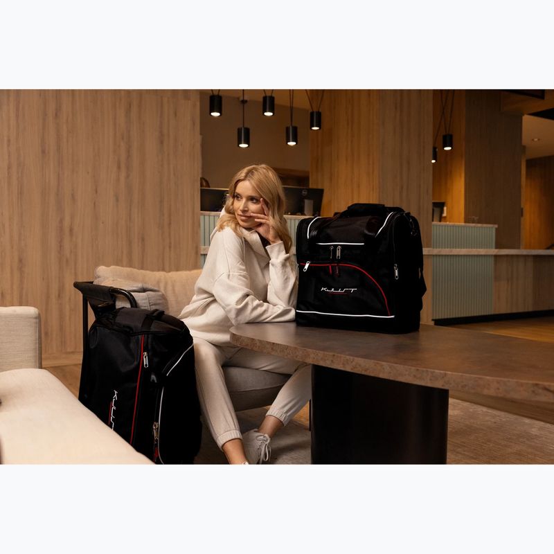 KJUST Audi A5 Sportback set di borse per il bagagliaio 2017+ 5 pezzi nero 22