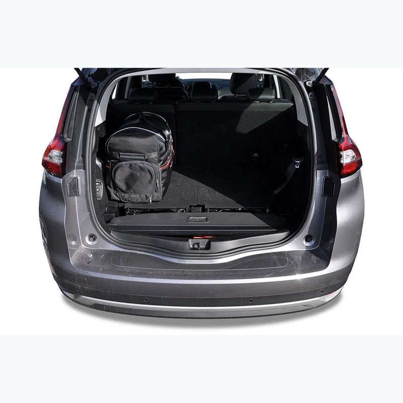 KJUST Renault Grand Scenic 2016-2021 set di borse per il vano bagagli 5 pezzi nero. 14