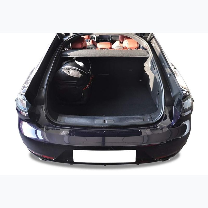 Set di borse portabagagli KJUST Peugeot 508 2018+ 5 pezzi nero. 17