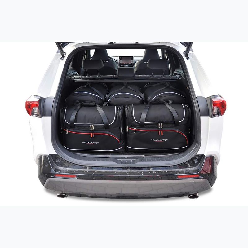 KJUST Toyota Rav4 2018+ 5 set di borse per il bagaglio nero. 16