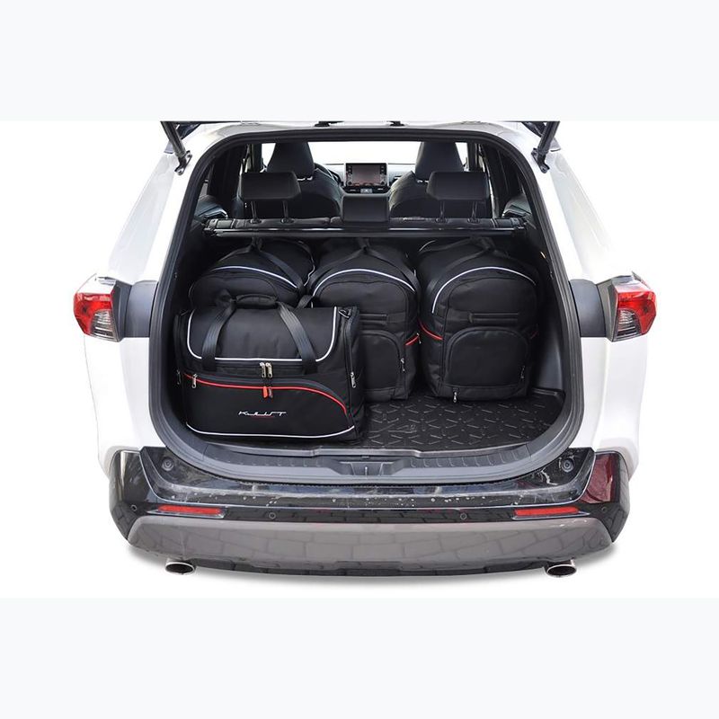 KJUST Toyota Rav4 2018+ 5 set di borse per il bagaglio nero. 17