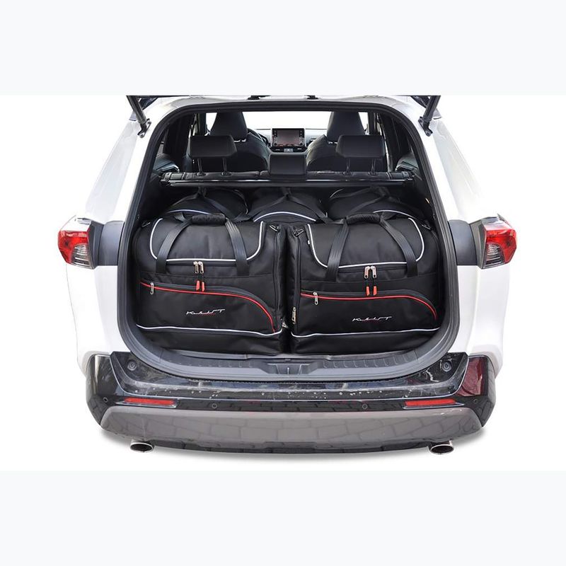 KJUST Toyota Rav4 2018+ 5 set di borse per il bagaglio nero. 13