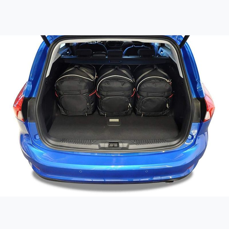 KJUST Ford Focus station wagon set di borse 2018+ 5 pezzi nero 16