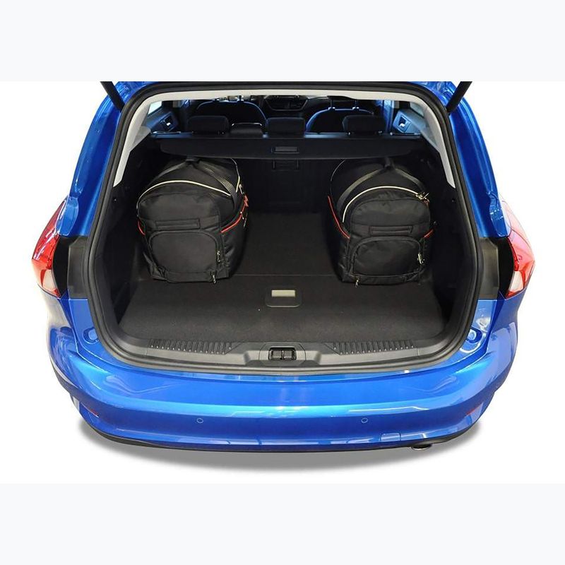 KJUST Ford Focus station wagon set di borse 2018+ 5 pezzi nero 17