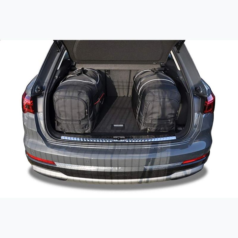 KJUST Audi Q3 set borse bagagliaio 2018+ 4 pezzi nero 18