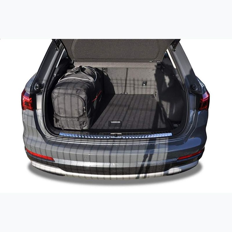 KJUST Audi Q3 set borse bagagliaio 2018+ 4 pezzi nero 19