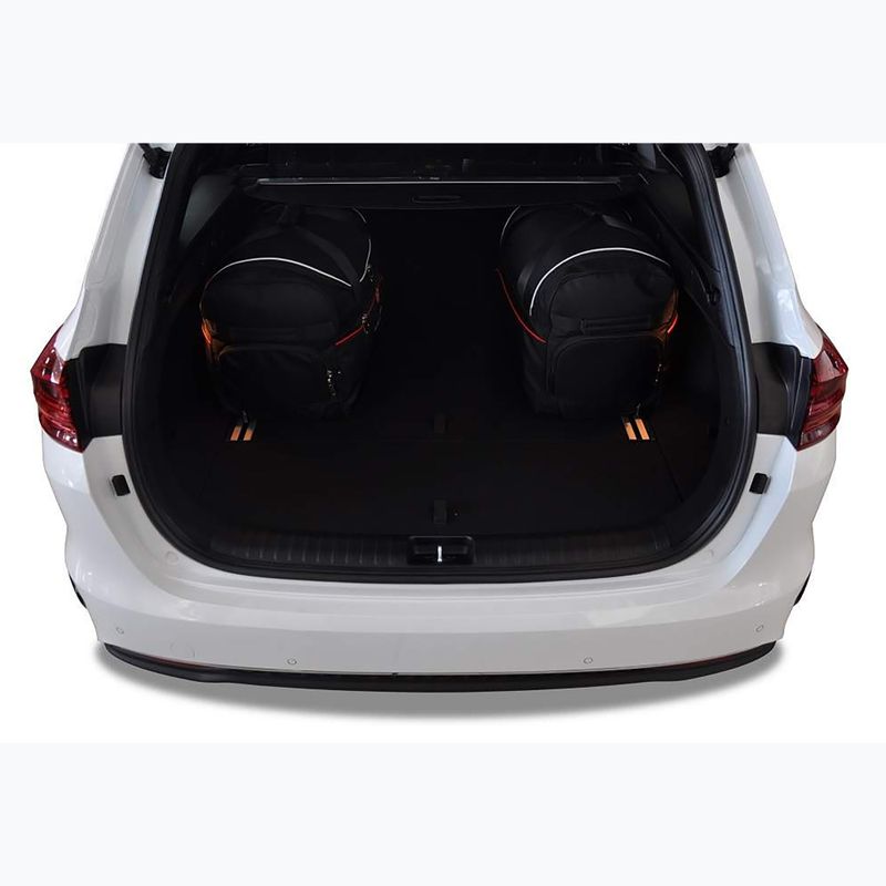 KJUST Kia Cee'D Kombi set di borse portabagagli 2018+ 5 pezzi nero. 15