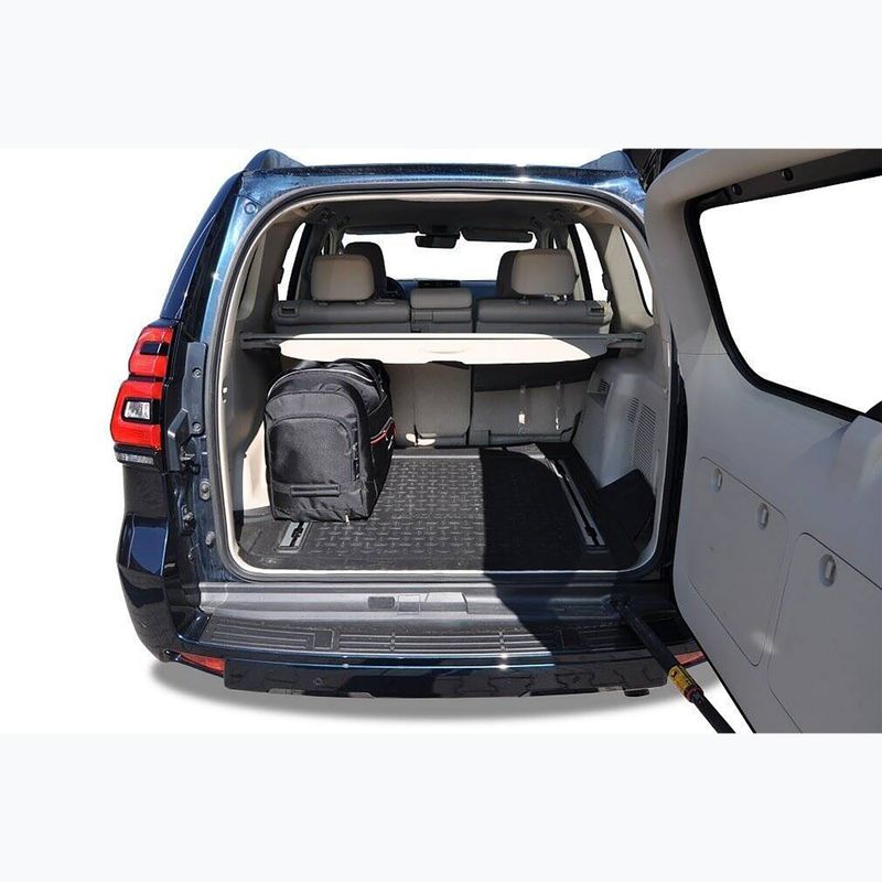 KJUST Toyota Land Cruiser 150 2017+ 5 set di borse portabagagli nero. 19