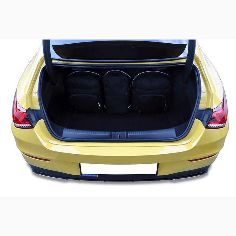 KJUST Mercedes-Benz Clape Set di borse per bagagli 2019+ 5 pezzi nero. 16