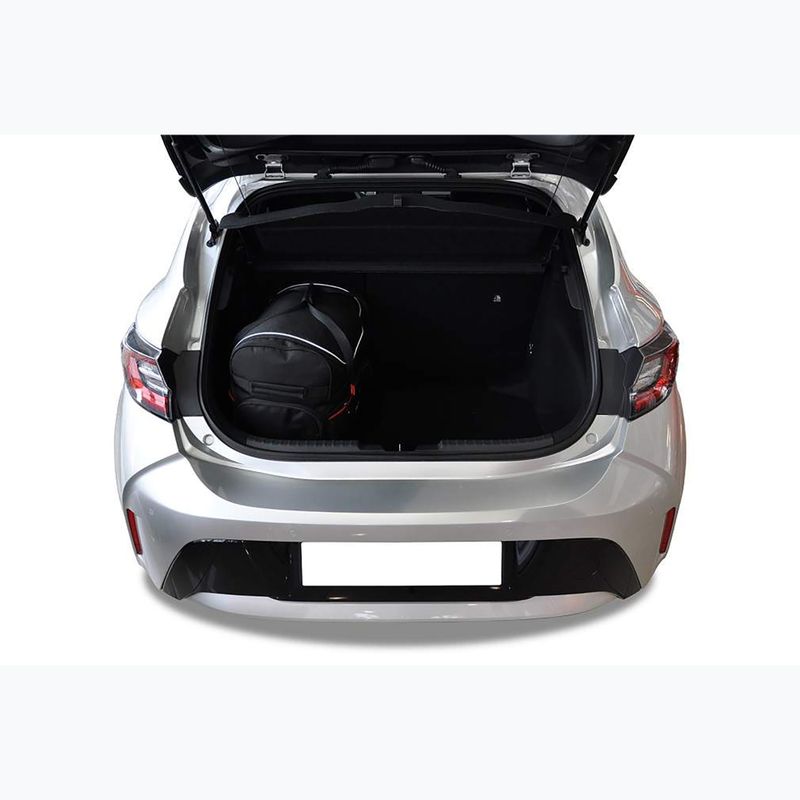 KJUST Toyota Corolla Hatchback 2019+ Set di 3 borse da viaggio nere. 16