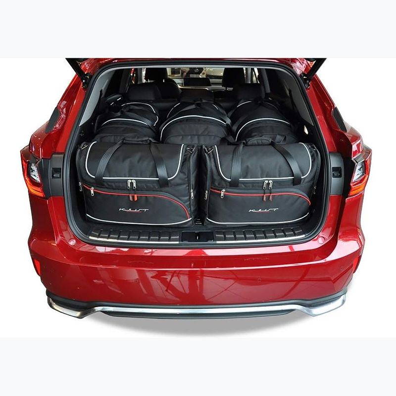 KJUST Lexus Rx L Hev set di borse per bagagliaio 2018-2021 5 pezzi nero. 14