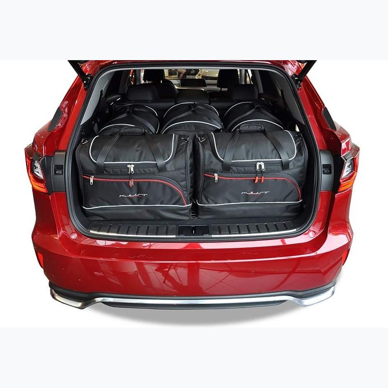 KJUST Lexus Rx L Hev set di borse per bagagliaio 2018-2021 5 pezzi nero. 12