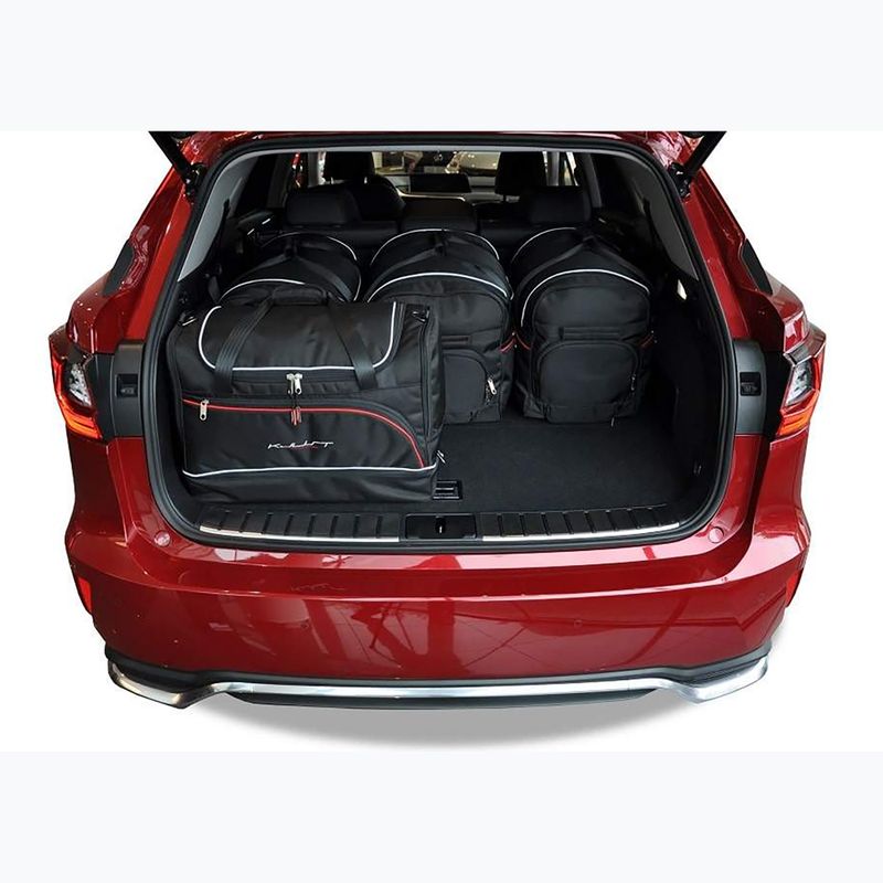 KJUST Lexus Rx L Hev set di borse per bagagliaio 2018-2021 5 pezzi nero. 13