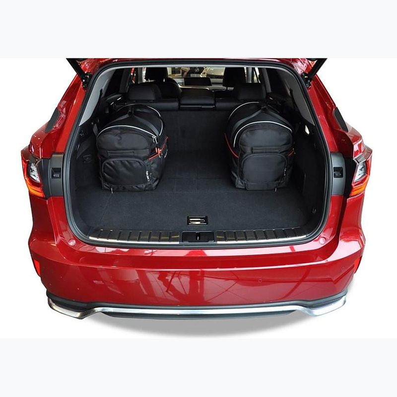 KJUST Lexus Rx L Hev set di borse per bagagliaio 2018-2021 5 pezzi nero. 15