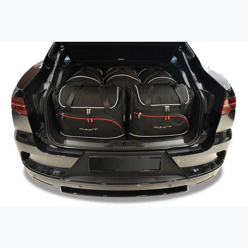 KJUST Jaguar I-Pace 2018+ 5 set di borse portapacchi nero 16