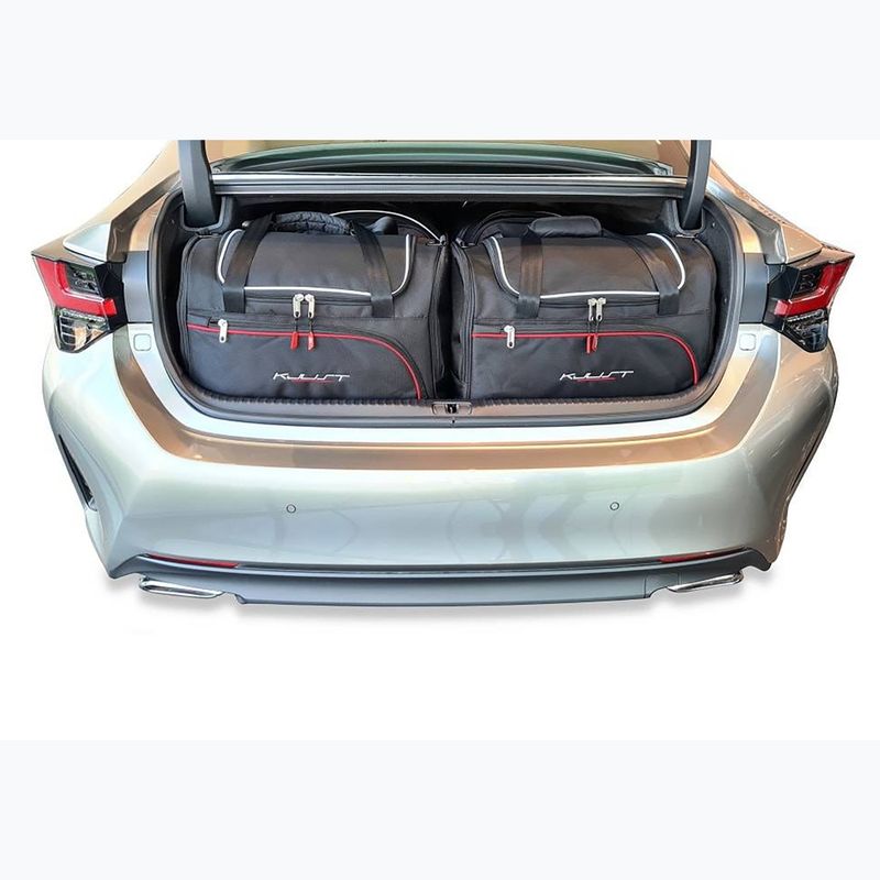 KJUST Lexus Rc set borsa bagagliaio 2015-2021 4 pezzi nero. 14