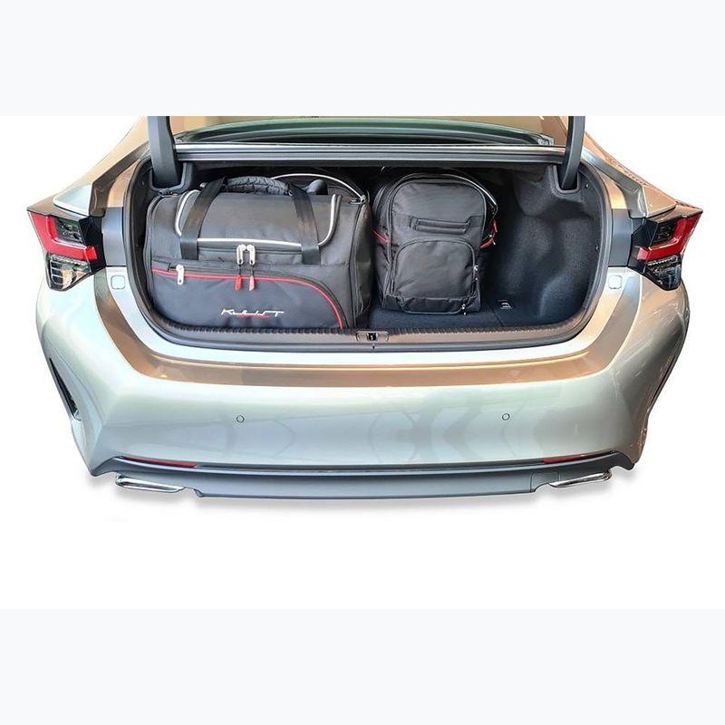 KJUST Lexus Rc set borsa bagagliaio 2015-2021 4 pezzi nero. 15