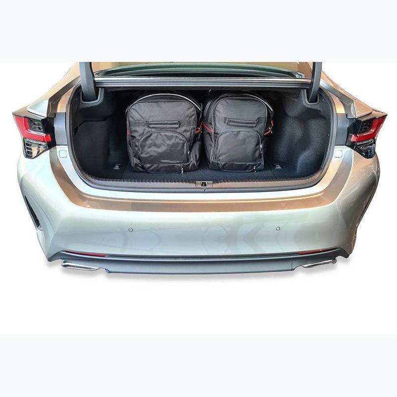 KJUST Lexus Rc set borsa bagagliaio 2015-2021 4 pezzi nero. 16