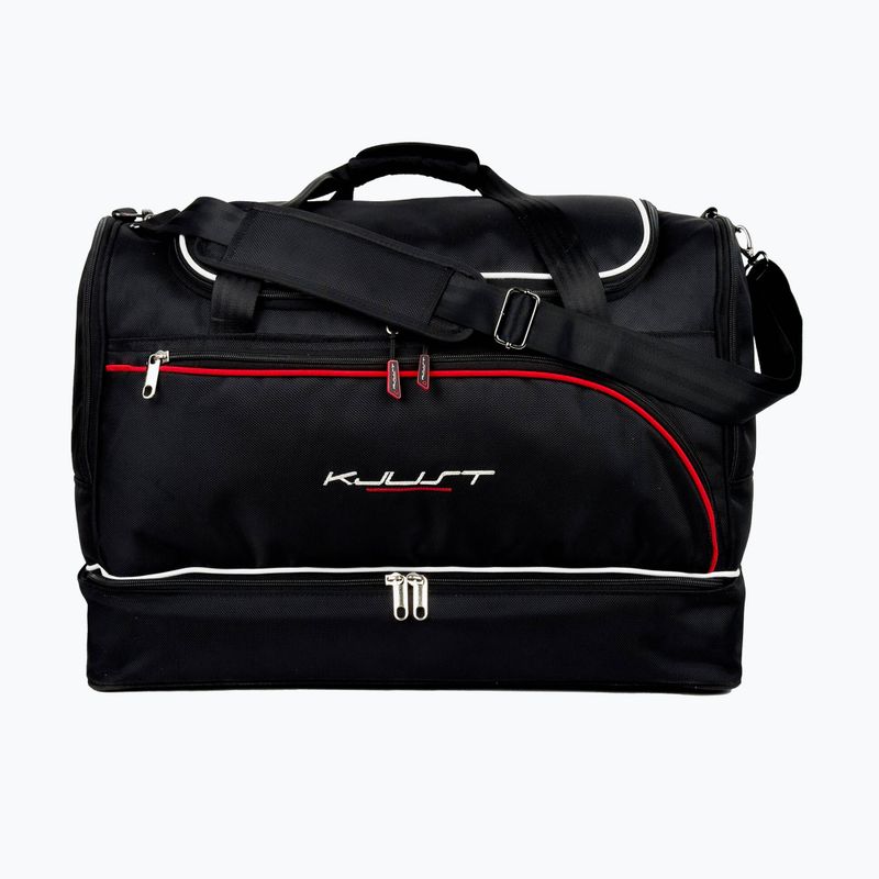 KJUST Audi A3 Sportback set borse bagagliaio 2020+ 3 pezzi nero 2