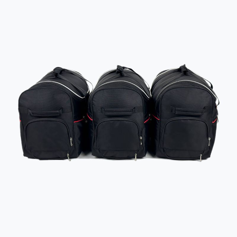 KJUST Audi A3 Sportback set borse bagagliaio 2020+ 3 pezzi nero 3