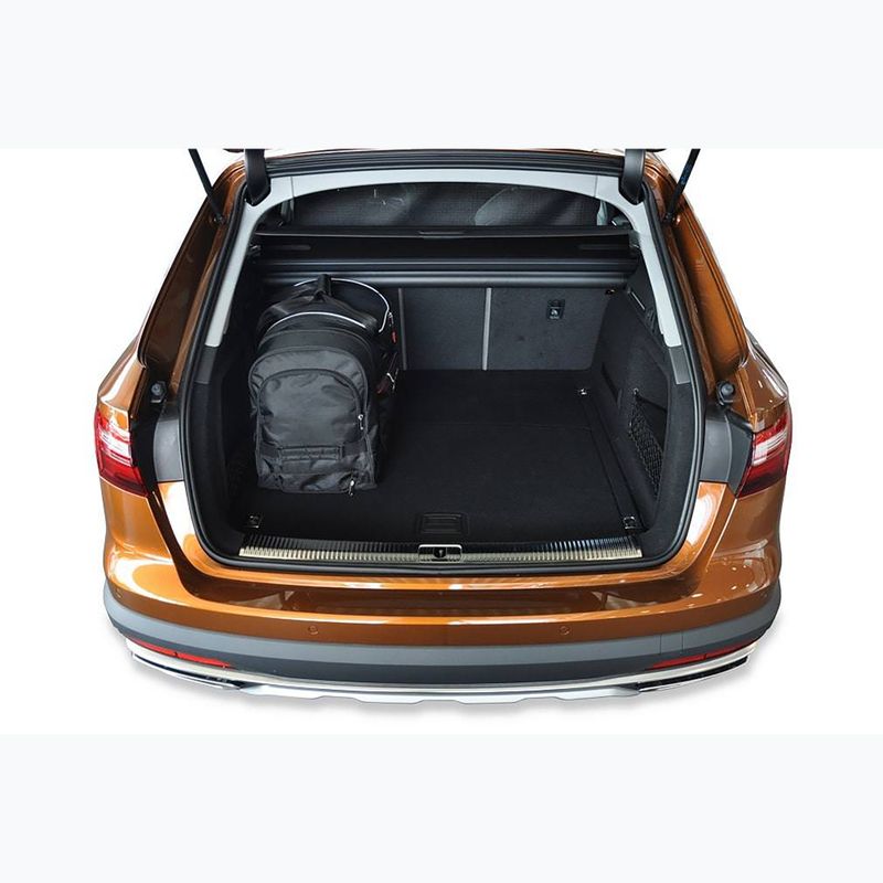 KJUST Audi A4 Allroad 2016+ set di borse per bagagliaio 5 pezzi nero 18