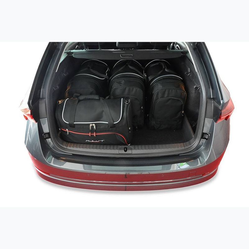KJUST Skoda Octavia Combi 2020+ 5 set di borse portabagagli nero. 12