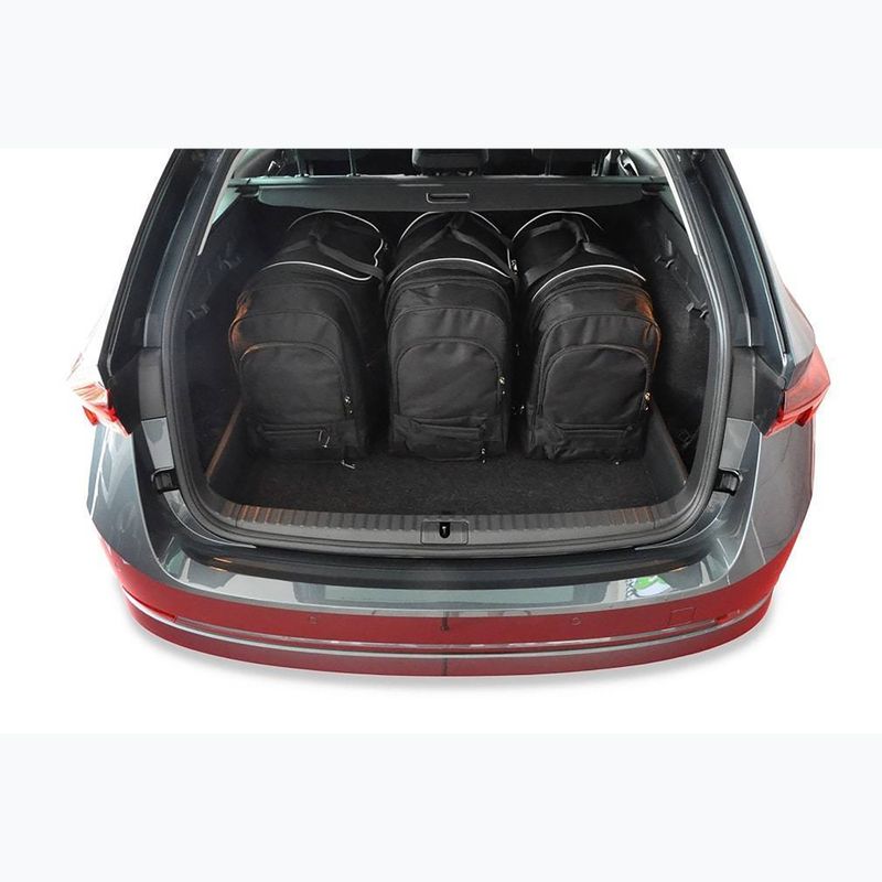 KJUST Skoda Octavia Combi 2020+ 5 set di borse portabagagli nero. 13