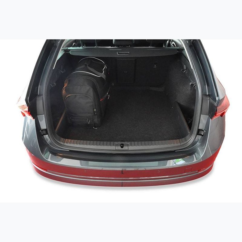 KJUST Skoda Octavia Combi 2020+ 5 set di borse portabagagli nero. 15