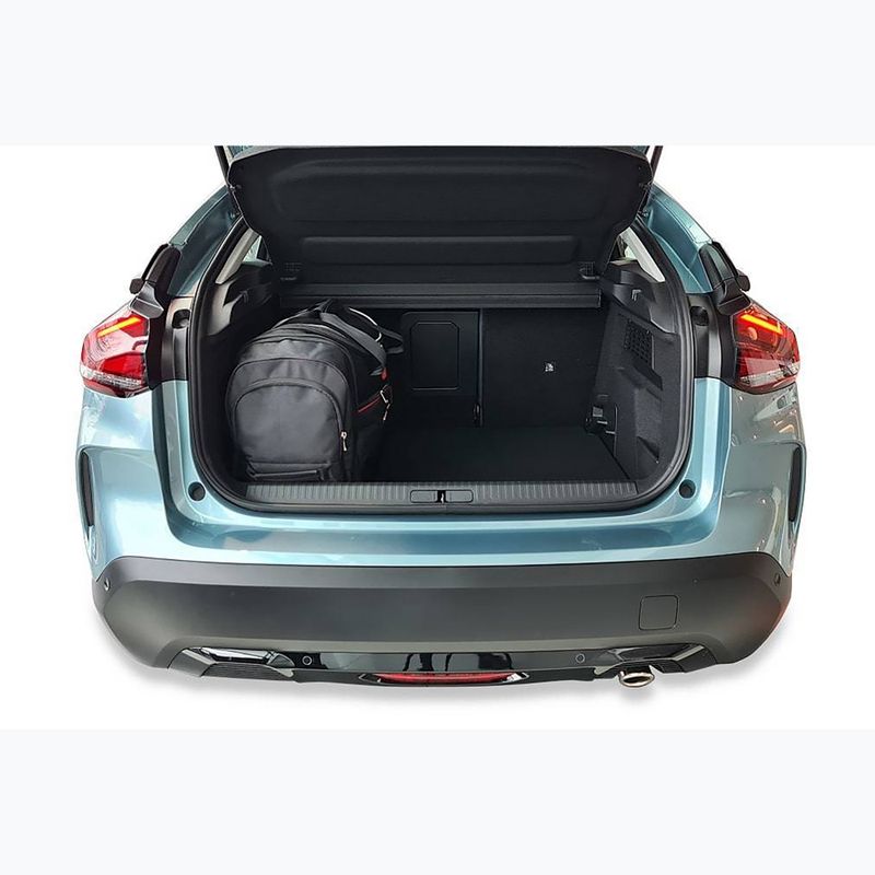 KJUST Set di borse per bagagliaio Citroen C4 Suv 2020+ 4 pezzi nero 20