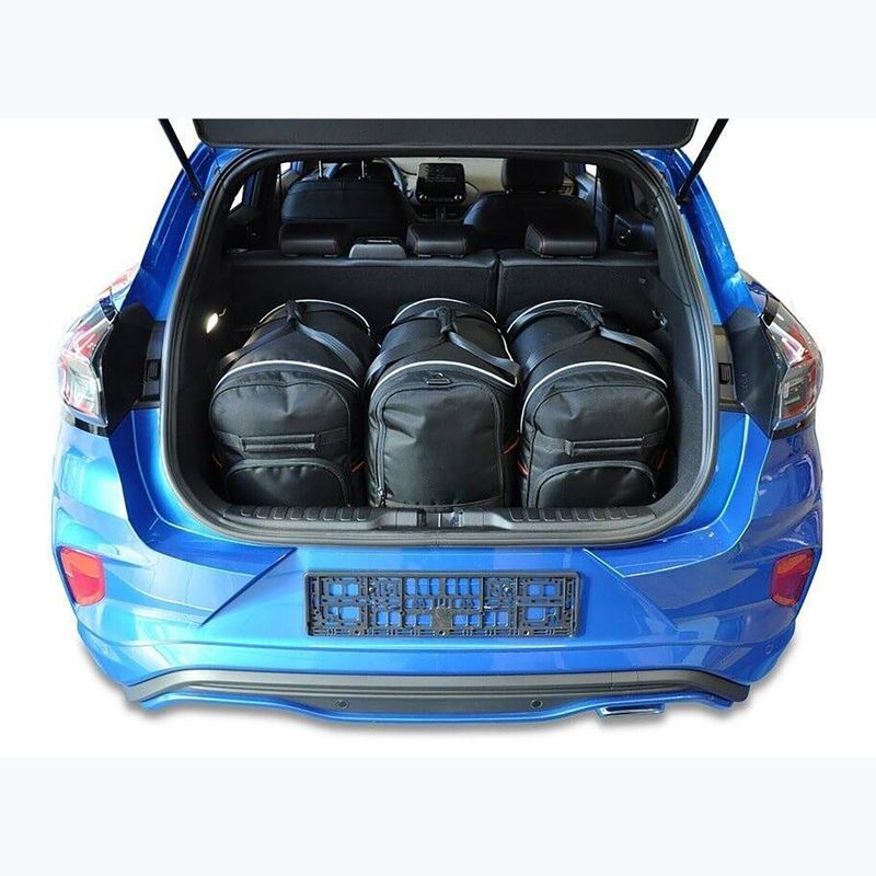 KJUST Ford Puma set di borse 2019+ 3 pezzi nero 12