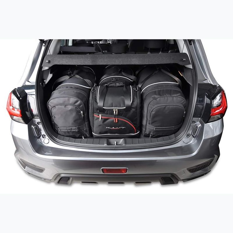 KJUST Set di borse per bagagliaio Mitsubishi Asx 2010-2021 4 pezzi nero 5