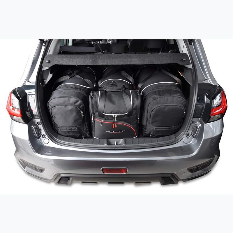 KJUST Set di borse per bagagliaio Mitsubishi Asx 2010-2021 4 pezzi nero 5