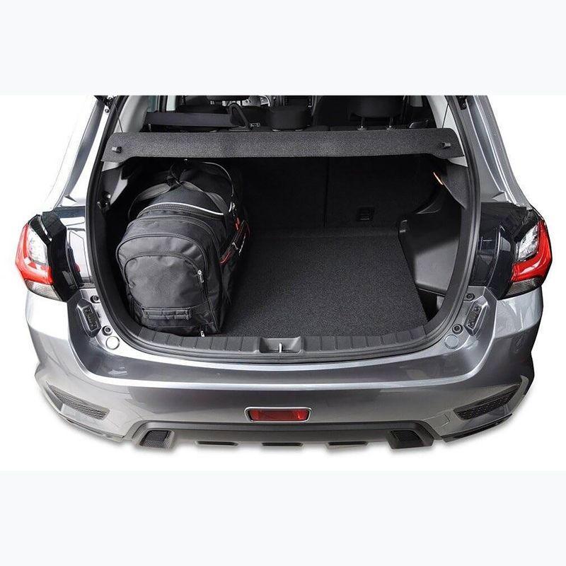 KJUST Set di borse per bagagliaio Mitsubishi Asx 2010-2021 4 pezzi nero 8