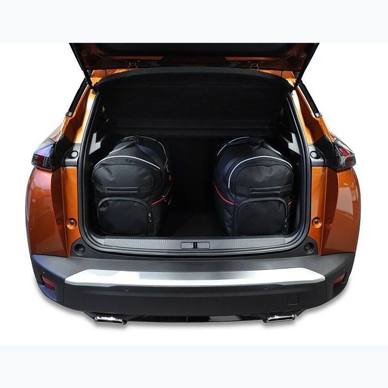 KJUST Peugeot 2008 set di borse 2019+ 3 pezzi nero. 11