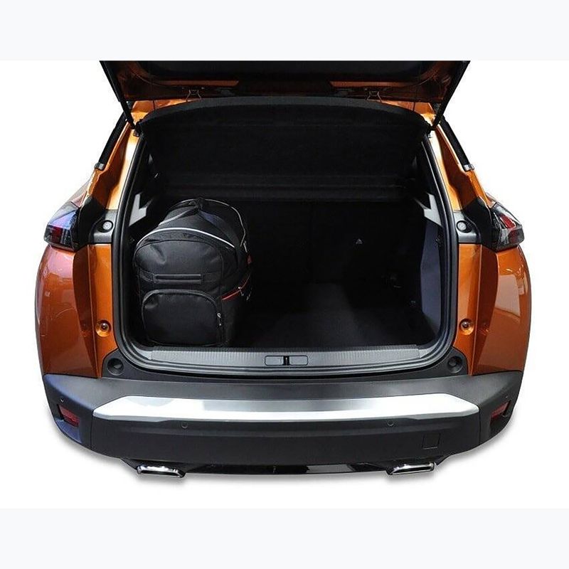 KJUST Peugeot 2008 set di borse 2019+ 3 pezzi nero. 12