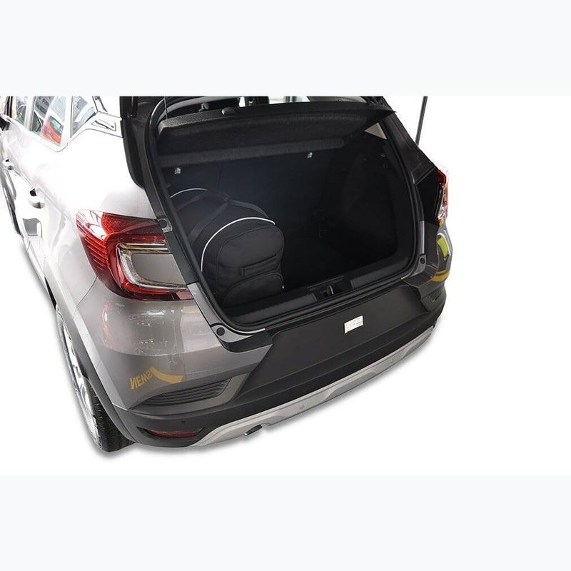 KJUST Renault Captur 2019+ set di borse per il bagaglio 3 pezzi nero. 13