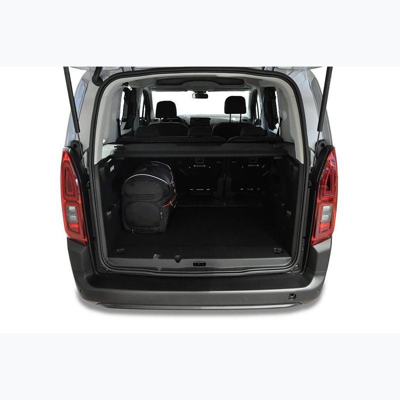 Set di borse portabagagli KJUST Citroen Berlingo M 2018+ 5 pezzi nero 16