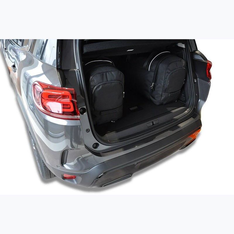 KJUST set borsa bagagliaio Citroen C5 Aircross 2018+ 4 pezzi nero 13