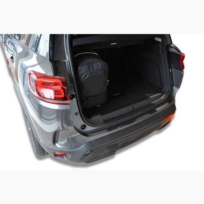KJUST set borsa bagagliaio Citroen C5 Aircross 2018+ 4 pezzi nero 14