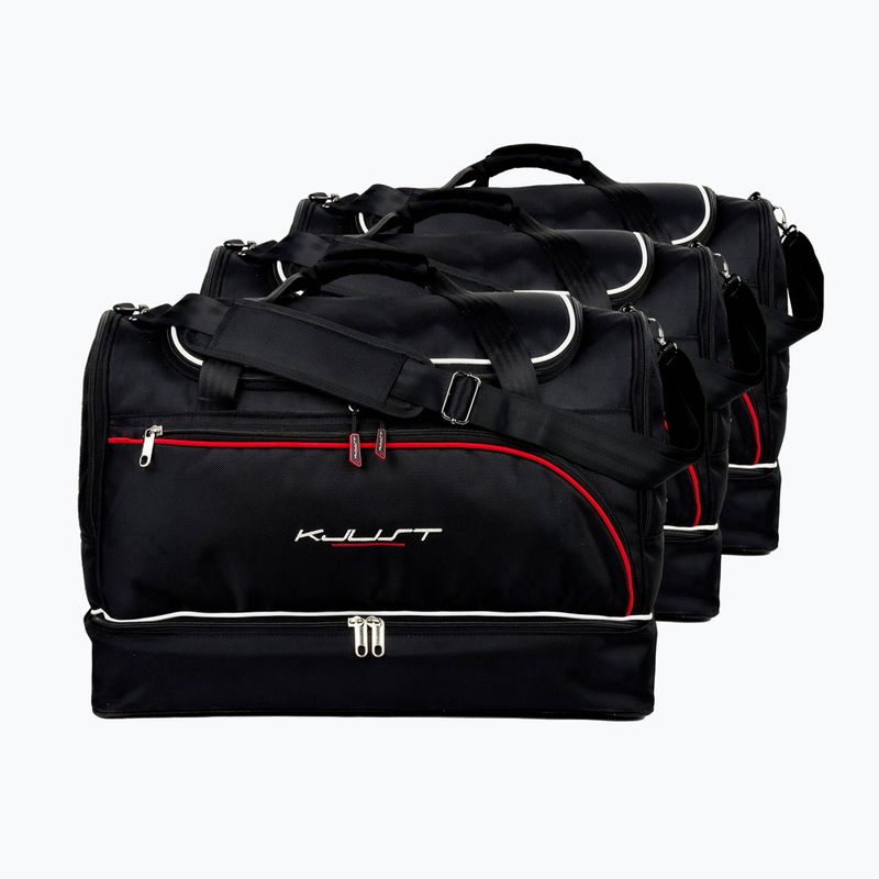 KJUST Ds 3 Crossback set di borse 2019+ 3 pezzi nero