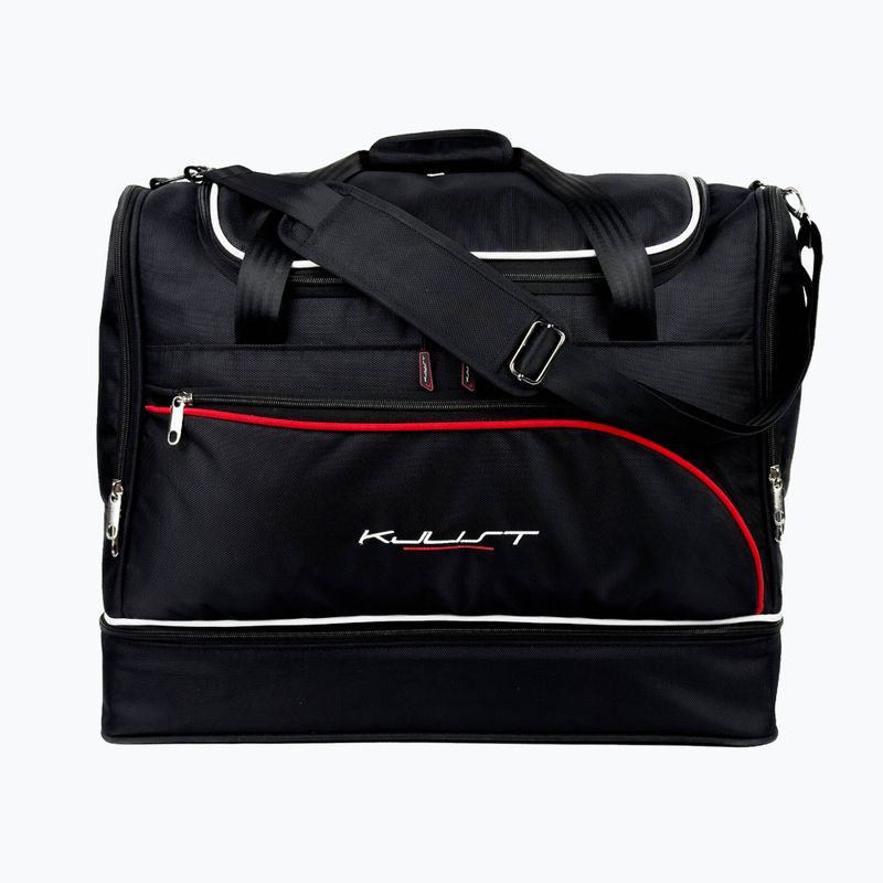 KJUST set borsa bagagliaio Citroen C4 Cactus 2017-2021 3 pezzi nero 2