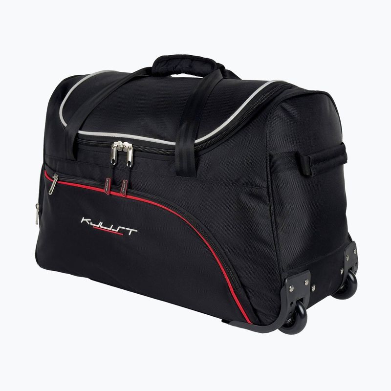 KJUST set borsa bagagliaio Citroen C4 Cactus 2017-2021 3 pezzi nero 3