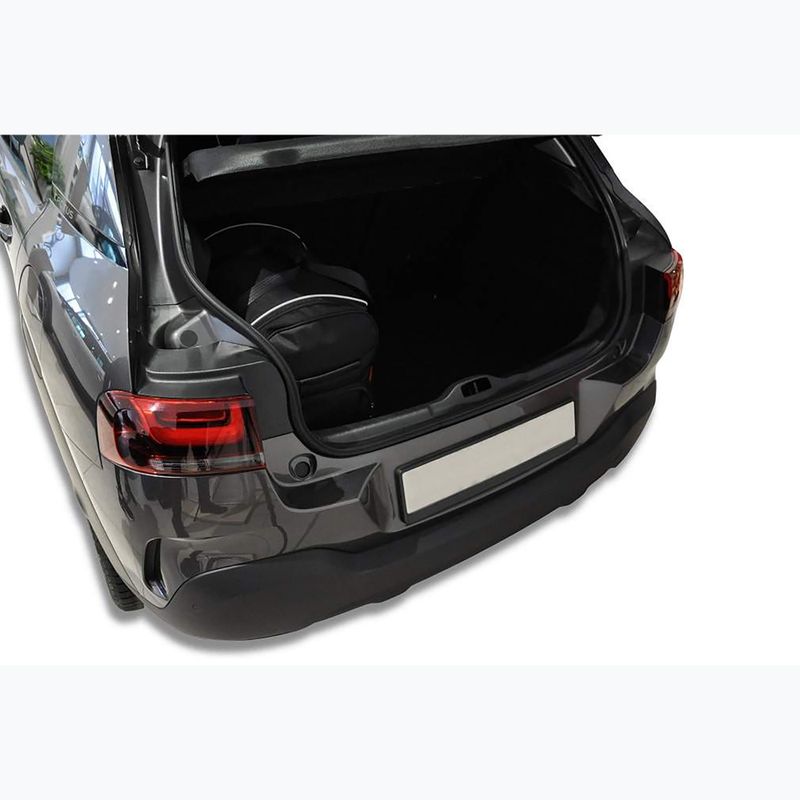 KJUST set borsa bagagliaio Citroen C4 Cactus 2017-2021 3 pezzi nero 16