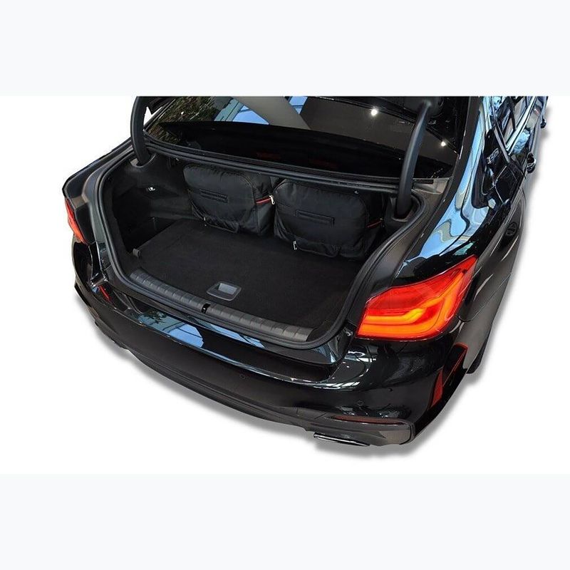 KJUST BMW 5 Limousine Phev set borsa bagagliaio 2020-2023 4 pezzi nero 15